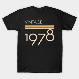 Vintage Classic 1978 T-Shirt